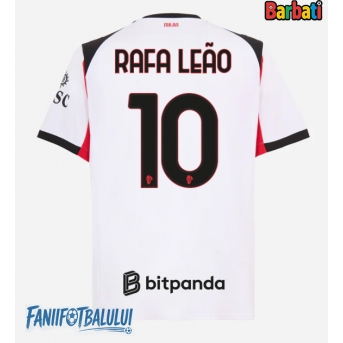 AC Milan Rafael Leao #10 Tricou Fotbal Replică 2025-26 Barbati Deplasare